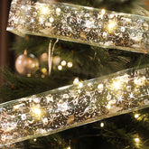 Salcar 5m / 10m LED-Streifen Weihnachtsband, 50/100 LEDs